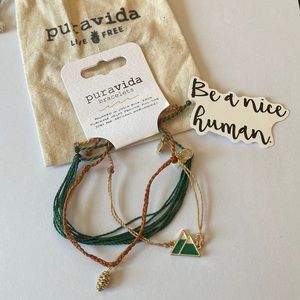 Pura Vida 3 pack bracelet set